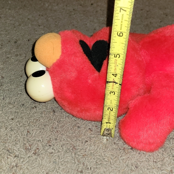 VINTAGE 1995 TYCO Sesame Street Tickle Me Elmo Original Plush - Picture 10 of 10